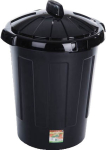 Wham Eden 80lt Dustbin & Lid Black